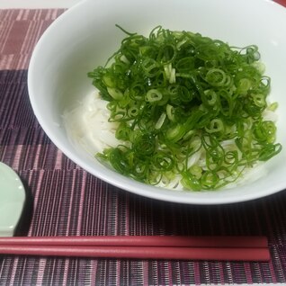 暑い日のお昼ご飯に！油そば風そうめん